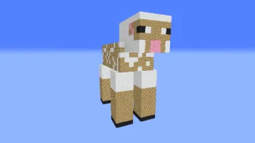 Giant Naked Sheep (Minecraft) preview