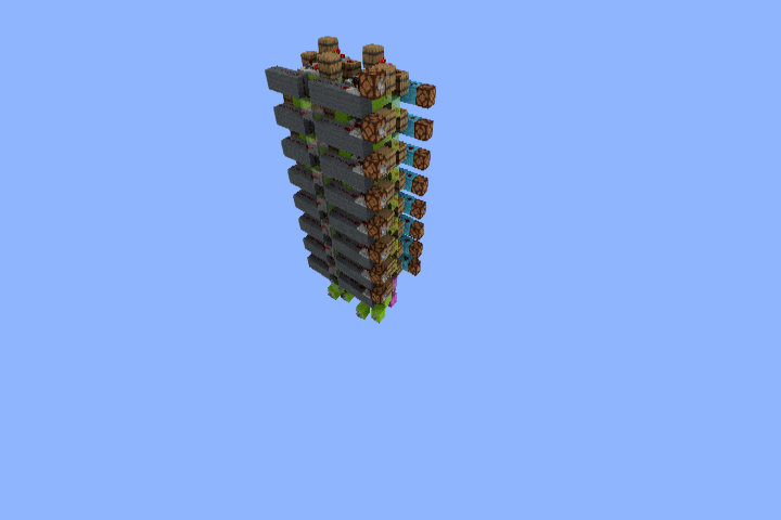 2x2x7 per bit, 8 bits binary RAM (combinational)