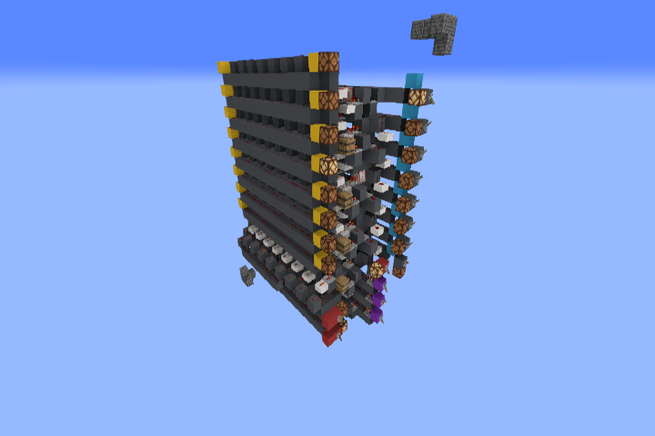 8 bit barrel shifter version A