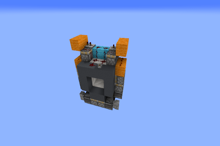 2x2 Flush Seamless Piston Door