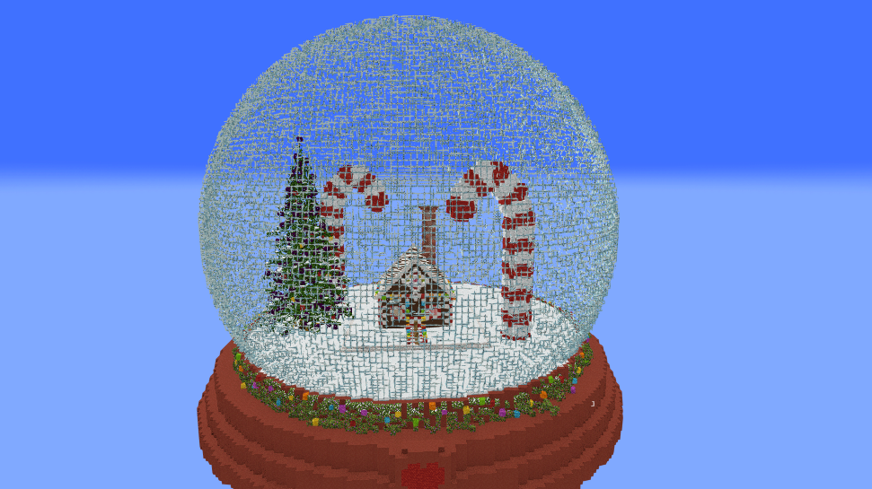 Glass Sphere Christmas