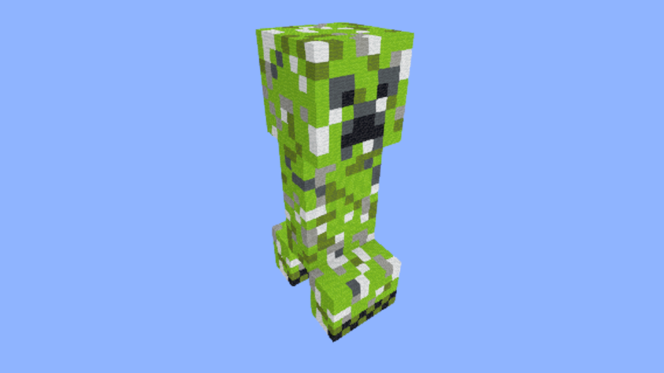 Creeper Statue
