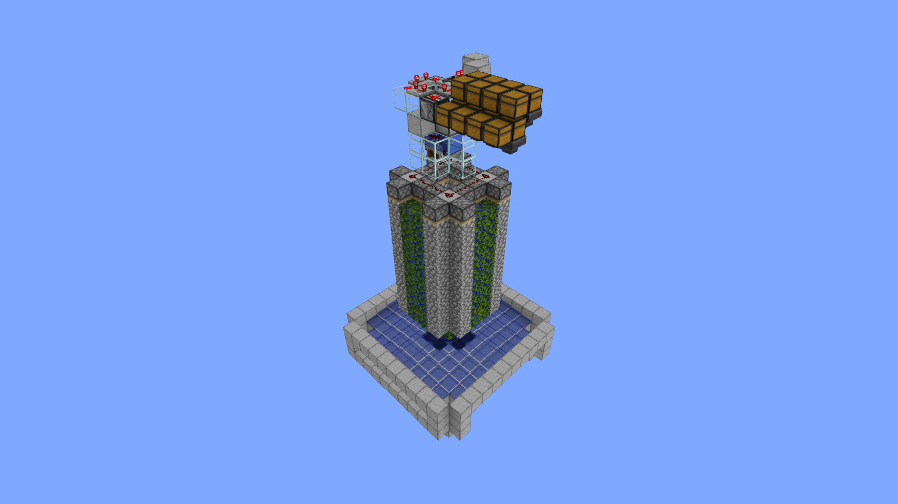 Basic redstone 169k cobblestone farm