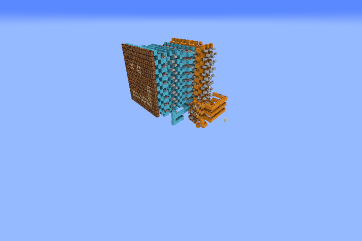 8x8 Screen with XY Plotter + buffer